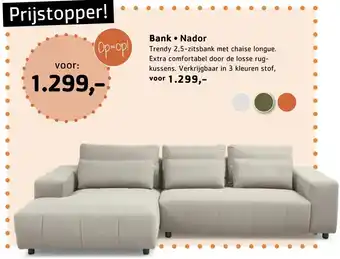 Sijben Bank • Nador aanbieding