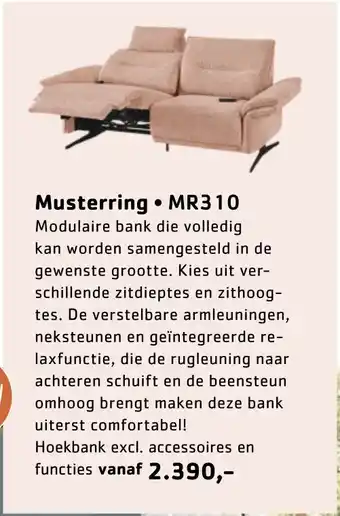 Sijben Musterring • MR310 aanbieding