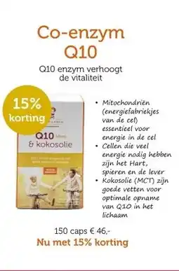 De Rode Pilaren Co-enzym Q10 aanbieding