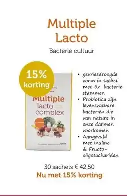 De Rode Pilaren Multiple Lacto aanbieding