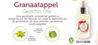 De Rode Pilaren Granaatappel Gezichts Olie aanbieding