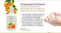 De Rode Pilaren Sinaasappel handzeep aanbieding