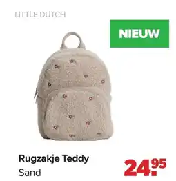 Baby-Dump Rugzakje Teddy Sand aanbieding