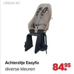 Baby-Dump Achterzitje Easyfix aanbieding