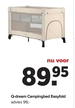 Baby-Dump Q-dream Campingbed Easyfold aanbieding