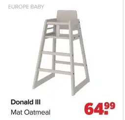 Baby-Dump Donald III Mat Oatmeal aanbieding