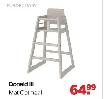 Baby-Dump Donald III Mat Oatmeal aanbieding