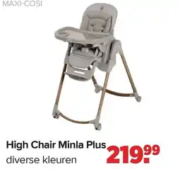 Baby-Dump High Chair Minla Plus aanbieding