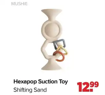Baby-Dump Hexapop Suction Toy Shifting Sand aanbieding