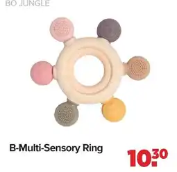 Baby-Dump B-Multi-Sensory Ring aanbieding