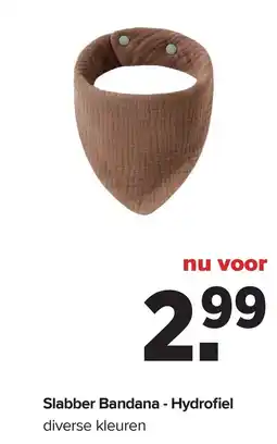 Baby-Dump Slabber Bandana - Hydrofiel aanbieding