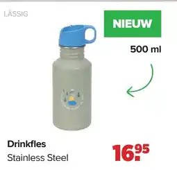Baby-Dump Drinkfles Stainless Steel aanbieding