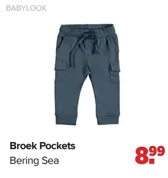 Baby-Dump Broek Pockets Bering Sea aanbieding