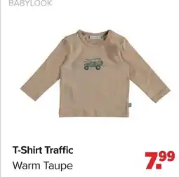 Baby-Dump T-Shirt Traffic Warm Taupe aanbieding
