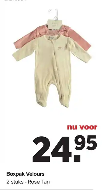 Baby-Dump Boxpak Velours aanbieding