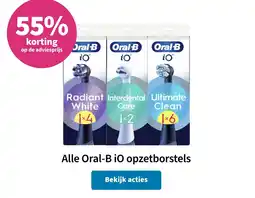 Plein.nl Alle Oral-B iO opzetborstels aanbieding