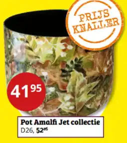Tuinland Pot Amalfi Jet collectie aanbieding