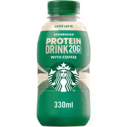 Jumbo Starbucks Caffè Latte Protein Drink with Coffee 330 ml aanbieding