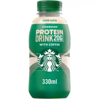 Jumbo Starbucks Caffè Latte Protein Drink with Coffee 330 ml aanbieding