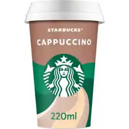 Jumbo Starbucks Chilled Coffee Cappuccino ijskoffie 220ml aanbieding