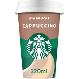 Jumbo Starbucks Chilled Coffee Cappuccino ijskoffie 220ml aanbieding