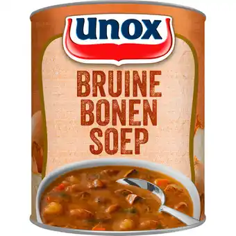 Jumbo Unox Soep in Blik Stevige Bruine bonensoep 800 ml aanbieding