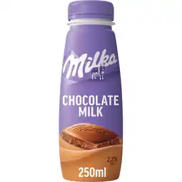 Jumbo Milka Chocolate Milk 2,2% Fat 250 ml aanbieding