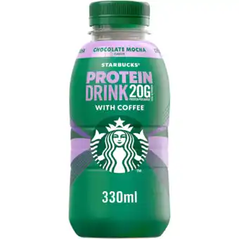 Jumbo Starbucks Protein Drink with Coffee Chocolate Mocha Flavour 330 ml aanbieding