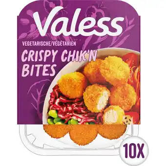 Jumbo Valess Vegetarische Crispy Chik'n Bites 10 Stuks 170 g aanbieding