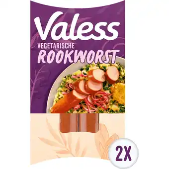 Jumbo Valess Vegetarische Rookworst 2 Stuks 160 g aanbieding
