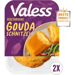 Jumbo Valess Vegetarische Gouda Schnitzel 2 Stuks 180 g aanbieding