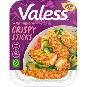 Jumbo Valess Vegetarische Chik'n Crispy Sticks 5 Stuks 160 g aanbieding