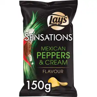 Jumbo Lay's Sensations Mexican Pepper Chips 150g aanbieding
