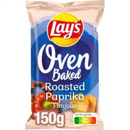 Jumbo Lay's Oven Baked Paprika Chips 150 gr aanbieding
