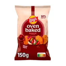 Jumbo Lay's Oven Baked Barbecue Chips 150 gr aanbieding
