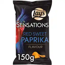 Jumbo Lay's Sensations Red Sweet Paprika Chips 150 gr aanbieding