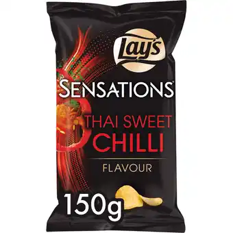 Jumbo Lay's Sensations Thai Sweet Chilli Chips 150 gr aanbieding
