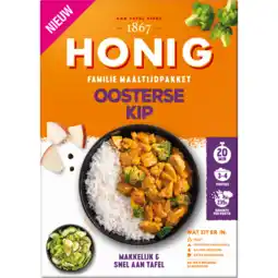 Jumbo Honig Maaltijdpakket Oosterse Kip 437g aanbieding