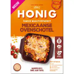 Jumbo Honig Maaltijdpakket Mexicaanse Ovenschotel 401g aanbieding