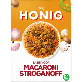 Jumbo Honig Basis voor Macaronisaus Stroganoff 69 g aanbieding