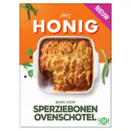 Jumbo Honig Basis voor Sperziebonen Ovenschotel 36 g aanbieding