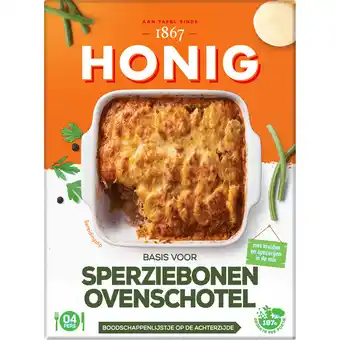 Jumbo Honig Basis voor Sperziebonen Ovenschotel 36 g aanbieding