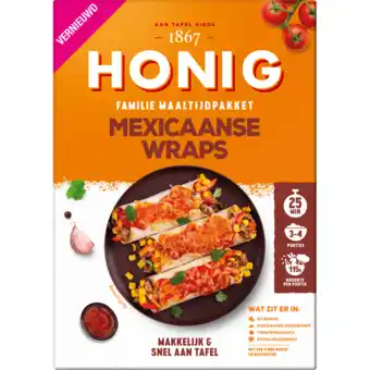 Jumbo Honig Mexicaanse Wraps 265g aanbieding
