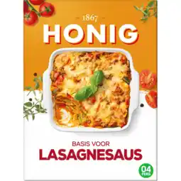 Jumbo Honig Maaltijdmix voor Lasagnesaus 125 g aanbieding