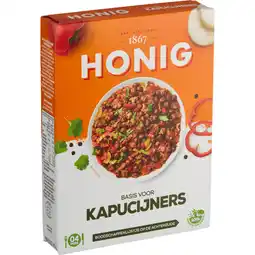 Jumbo Honig Maaltijdmix voor Kapucijners 45 g aanbieding