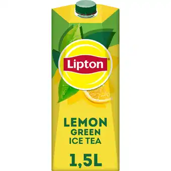 Jumbo Lipton Ice Tea Green Lemon 1,5 L aanbieding