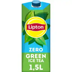 Jumbo Lipton Ice Tea Green Zero Sugar 1,5 L aanbieding