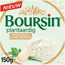 Jumbo Boursin Plantaardig Knoflook & Kruiden 150g aanbieding