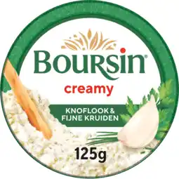 Jumbo Boursin Roomkaas Knoflook & Fijne Kruiden 125 g aanbieding