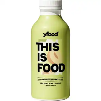 Jumbo YFood Drinkmaaltijd Heavenly Hazelnut 500ML aanbieding